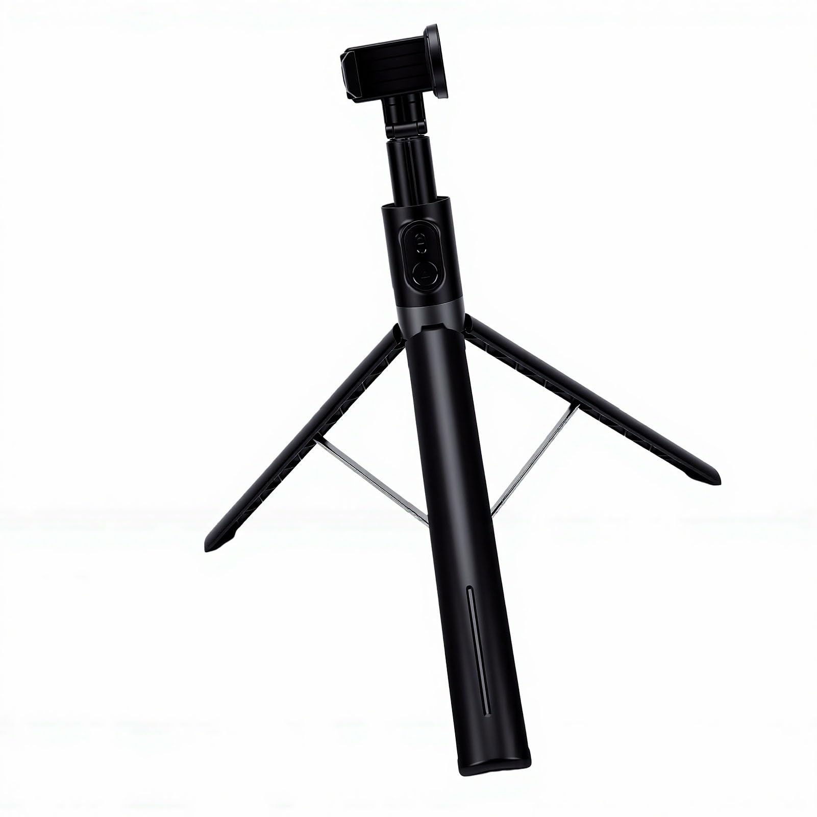 Cryfokt Treppiede per Telefono, Selfie Stick Allungabile da 170 Cm con Telecomando Bluetooth, Supporto per Treppiede in Metallo ABS per Registrazione Video, Fotografia, Supporto per Smartphone