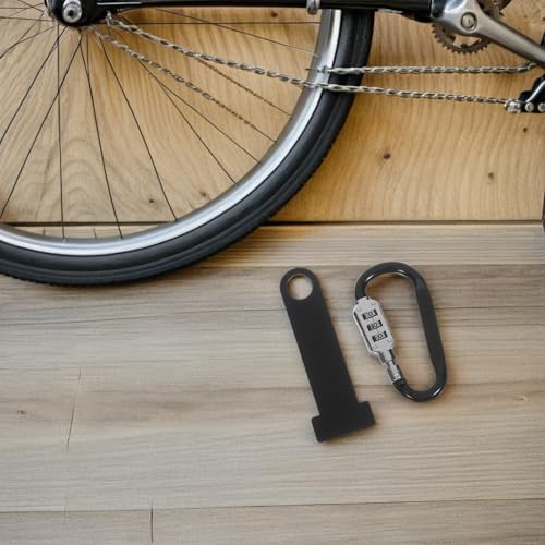 Candado para casco de moto resistente a intemperie con soporte universal 5
