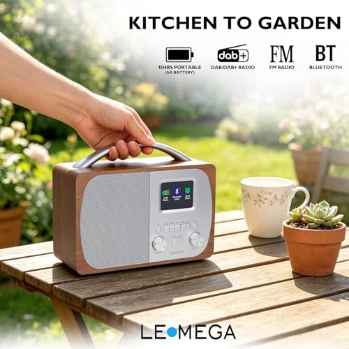Poste radio DAB/DAB+ numérique LEMEGA DR5 réveil Bluetooth FM - 2