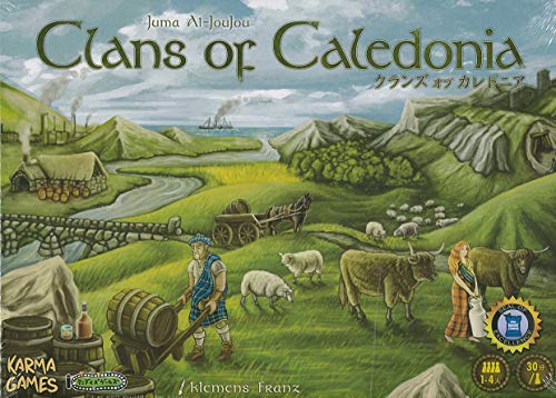 クランズ・オブ・カレドニア　日本語版(Clans of Caledonia)/Karma Games・テンデイズゲームズ/Juma Al-JouJou
