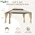 GAZEBEST 12x16 ft Hardtop Gazebo Outdoor Aluminum Patio Gazebo Double Roof Galvanized Steel Canopy with Netting and Curtains for Garden, Backyard, Deck and Lawns.