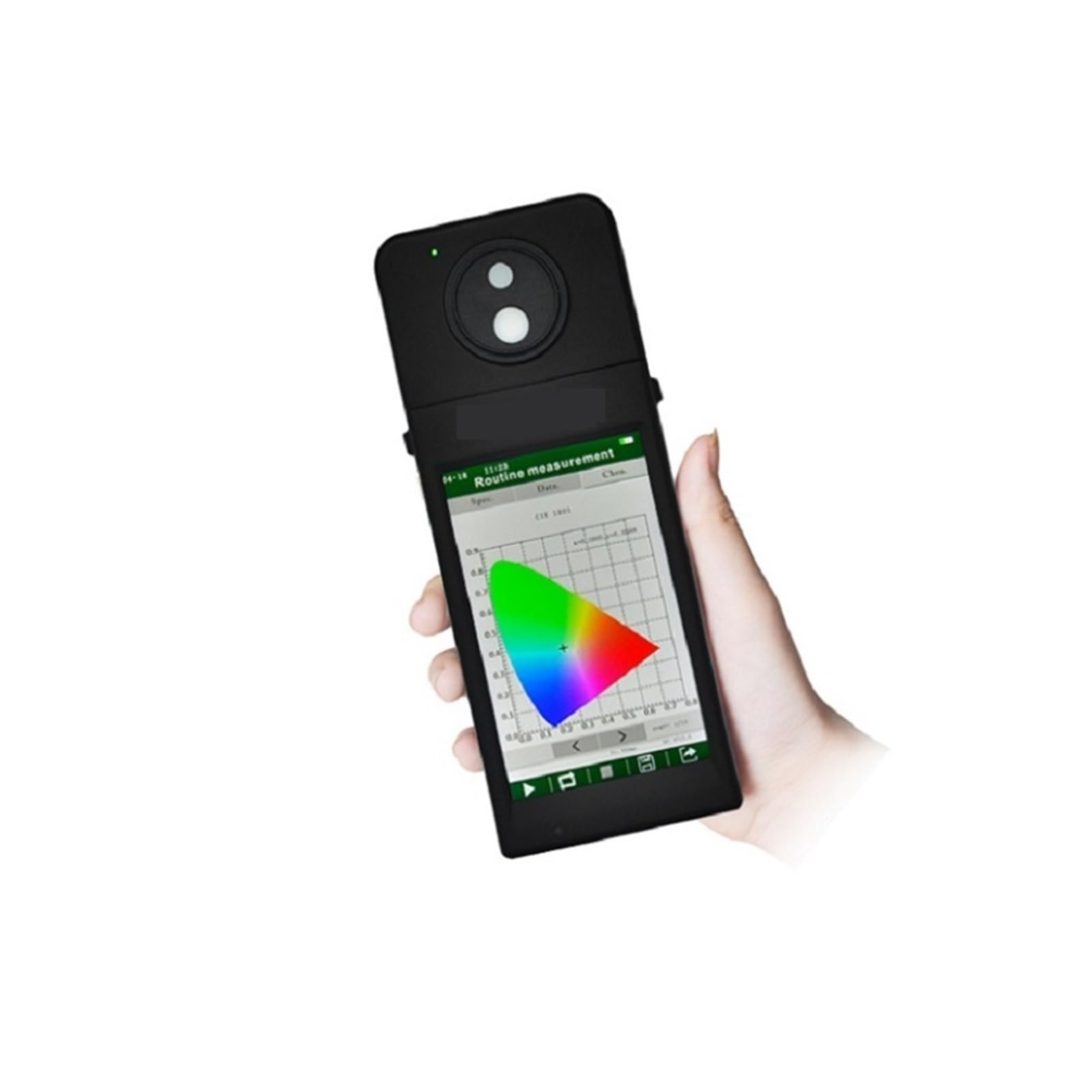 Mthckxjbsuz Nero Chromaticity Meter, Spf-200 Handheld Spectrometer For Lux Measurement And Spectrum 1000K~100000K