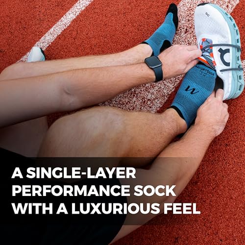 Wrightsock Run Luxe Tab Running Socks for Men and Women - Athletics Socks with Moisture Regulation - American Made4