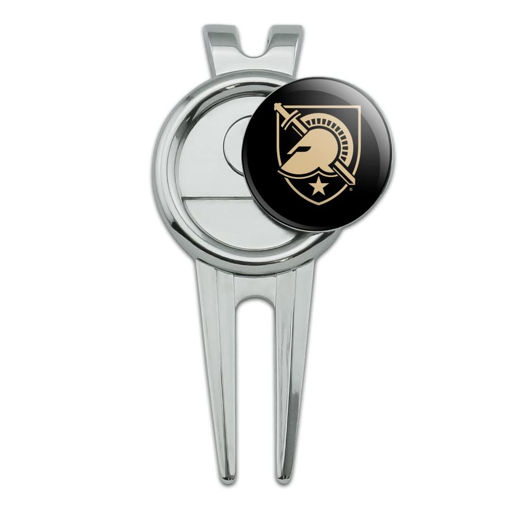 GRAPHICS & MORE United States Military Academy Primary Logo Golf Divot Repair Tool and Ball Marker