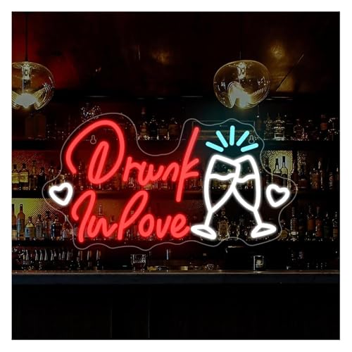 Enseigne au néon Drunk In Love le cadeau idéal pour décoration murale de mariage - 2
