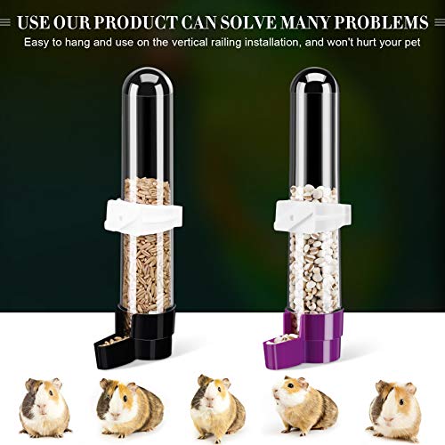 image for Weewooday 4 Pieces Automatic Bird Water Dispenser Bird Cage Waterer Fe