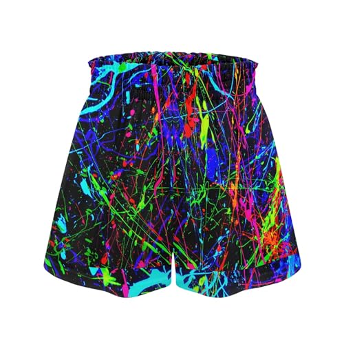 Girls Athletic Shorts High Waisted Comfort Novelty Clothes for Summer Gym Sport Beach Casual Wear4