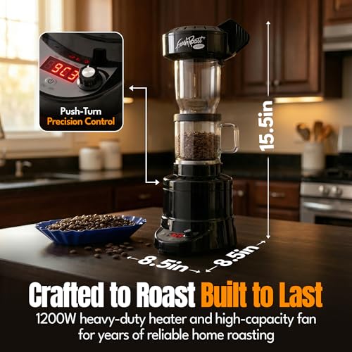 SR540 Roaster café con tubo, balanza y café verde miniatura 4