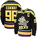 Produktbild Charlie Conway # 96 Mighty Ducks Adam Banks # 99 Movie Eishockey Trikot grün weiß - Schwarz - Klein