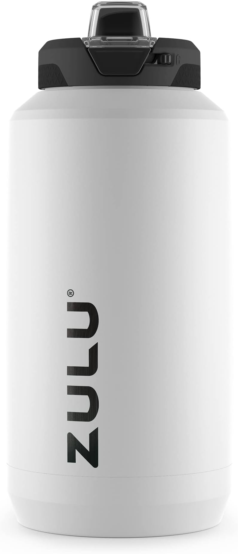 ZULU Goals Half Gallon Stainless Steel Jug, 64oz, White