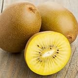 100 Golden Kiwi Fruit Yellow Actinidia Chinensis Kiwifruit Chinese Gooseberry Flower Vine Seeds