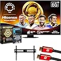 Hisense 65" U8 Series Mini-LED ULED 65U8QG, QLED, Full Array Smart TV Bundle with CPS Exclusive 26 Month Protection, HDMI Cable, Wall Mount and Deco Gear Complete Home Theater Beginner's Guidebook