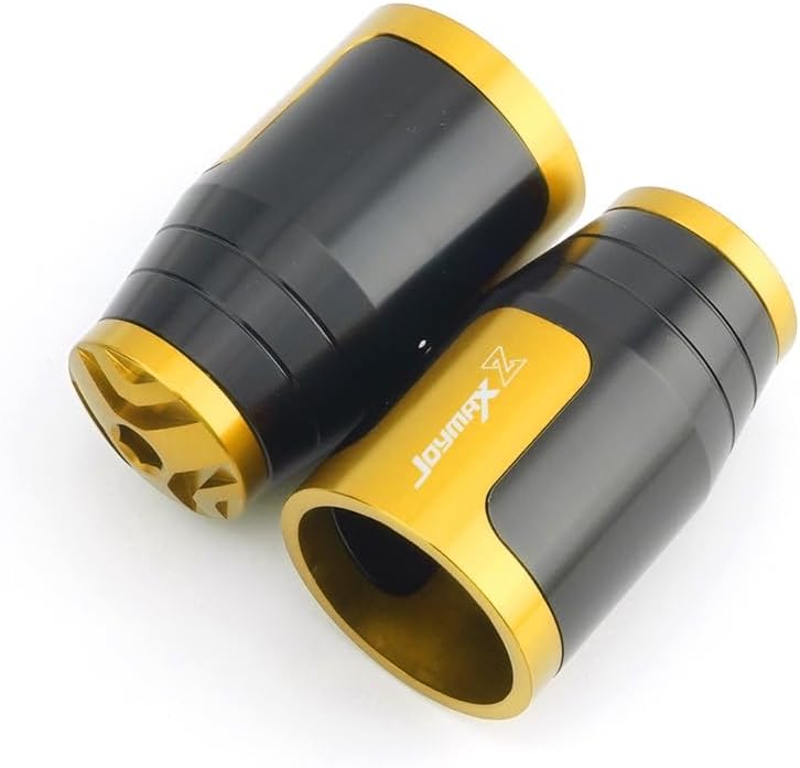 SCUUBE Handlebar Plug for SYM JOYMAX Z300 JoymaxZ 300 Motorcycle CNC Accessories 7/8" 22MM Handle Bar Grips Hand End Caps Plug (Color : Gold)