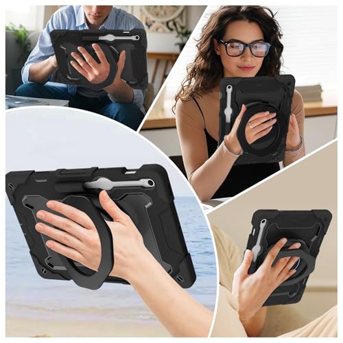 Housse Galaxy Tab S10 FE Plus évitez les chutes avec porte-stylet