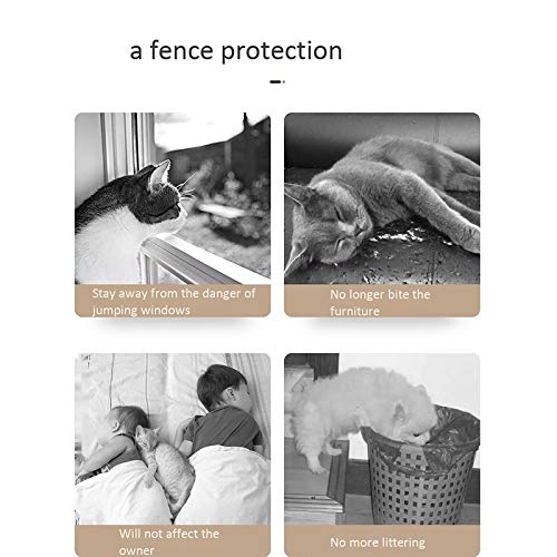 Escaliers intérieurs sécurisés avec la barrière pour animaux de compagnie extra large FLYIFE - 2
