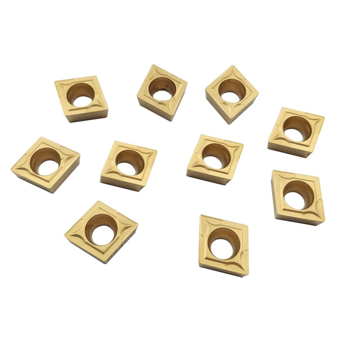 Maizoon Juego de herramientas de torneado de torno CNC de 1/5.1 cm 12 mm SCACR1212H09 SCACL1212H09 Barra de corte de torno de metal + 10 piezas CCMT09T304 cuchillas de inserción de aleación dura