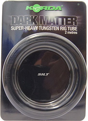 Korda Dark Matter Tungsten Tubing 2 Metre Hose For Carp Rigs, Rigtube Carp Fishing Carp Rigs, Weed (Grün)