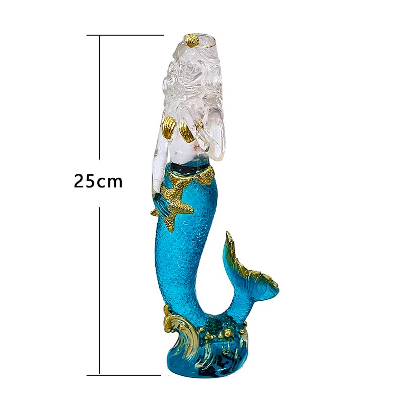 Estatua de Sirena para Decoración Moderna de Hogar miniatura 4