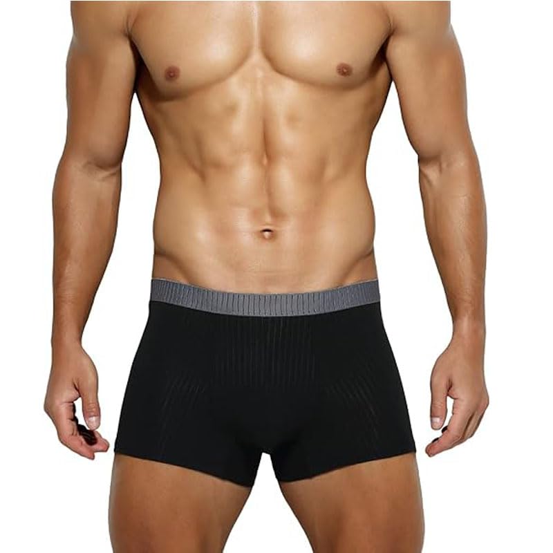 Men's Underwear Boxer Briefs Cotton Soft Mens Boxer Briefs Underwear