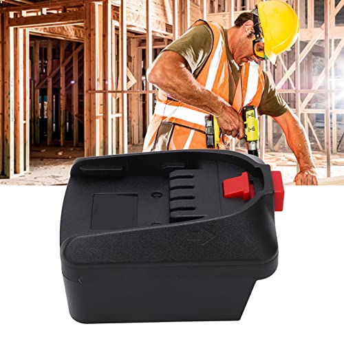 Jeanoko Conversor de bateria de lítio, adaptador conversor de bateria de 18 V confiável de alta adap