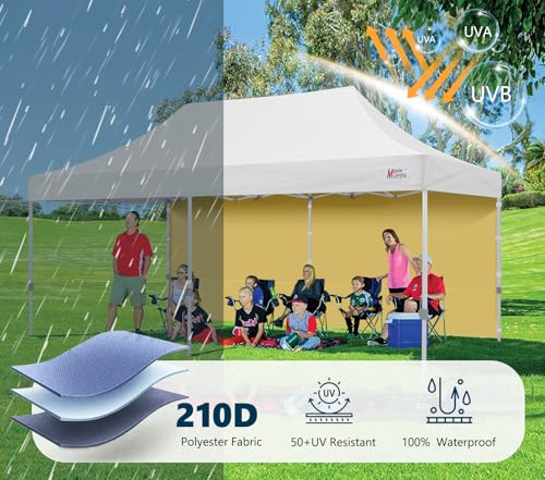Image of MASTERCANOPY 10x20 Pop Up Canopy Sidewall Only 1-Pack Beige