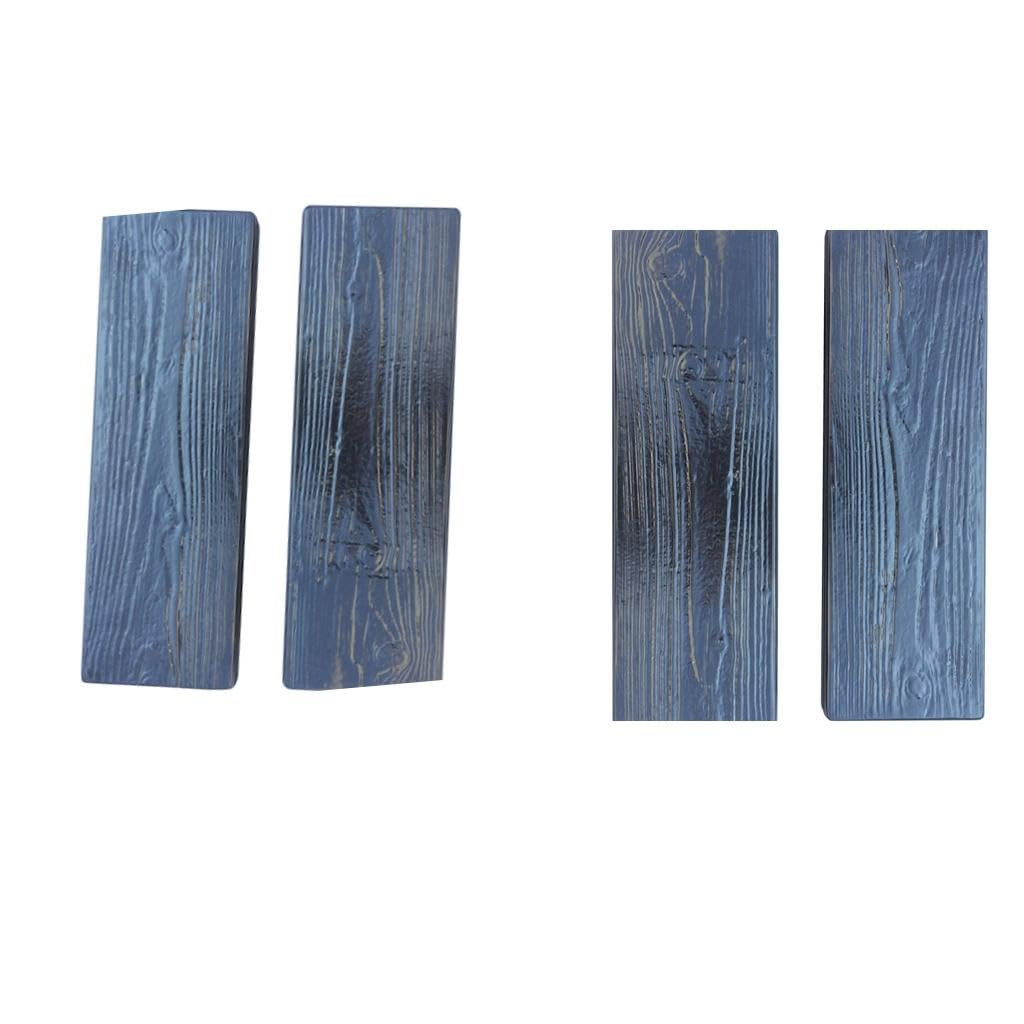 Moule béton empreinte bois pour allée de jardin et dalles de terrasse