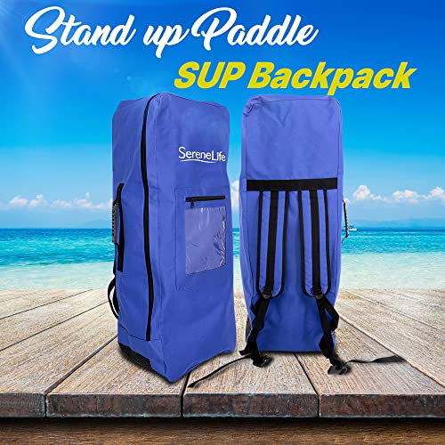 Serene Life Storage And Travel Carry Bag - For Serenelife Slsupb10 And Slsupb20 Thunder Wave Inflatable Stand Up Water Paddle Boards - Serenelife Prtslsupbag #TOP1