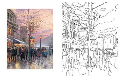 Posh Adult Coloring Book: Thomas Kinkade Designs for Inspiration & Relaxation (Posh Coloring Books) (Volume 14) - Thumbnail 7