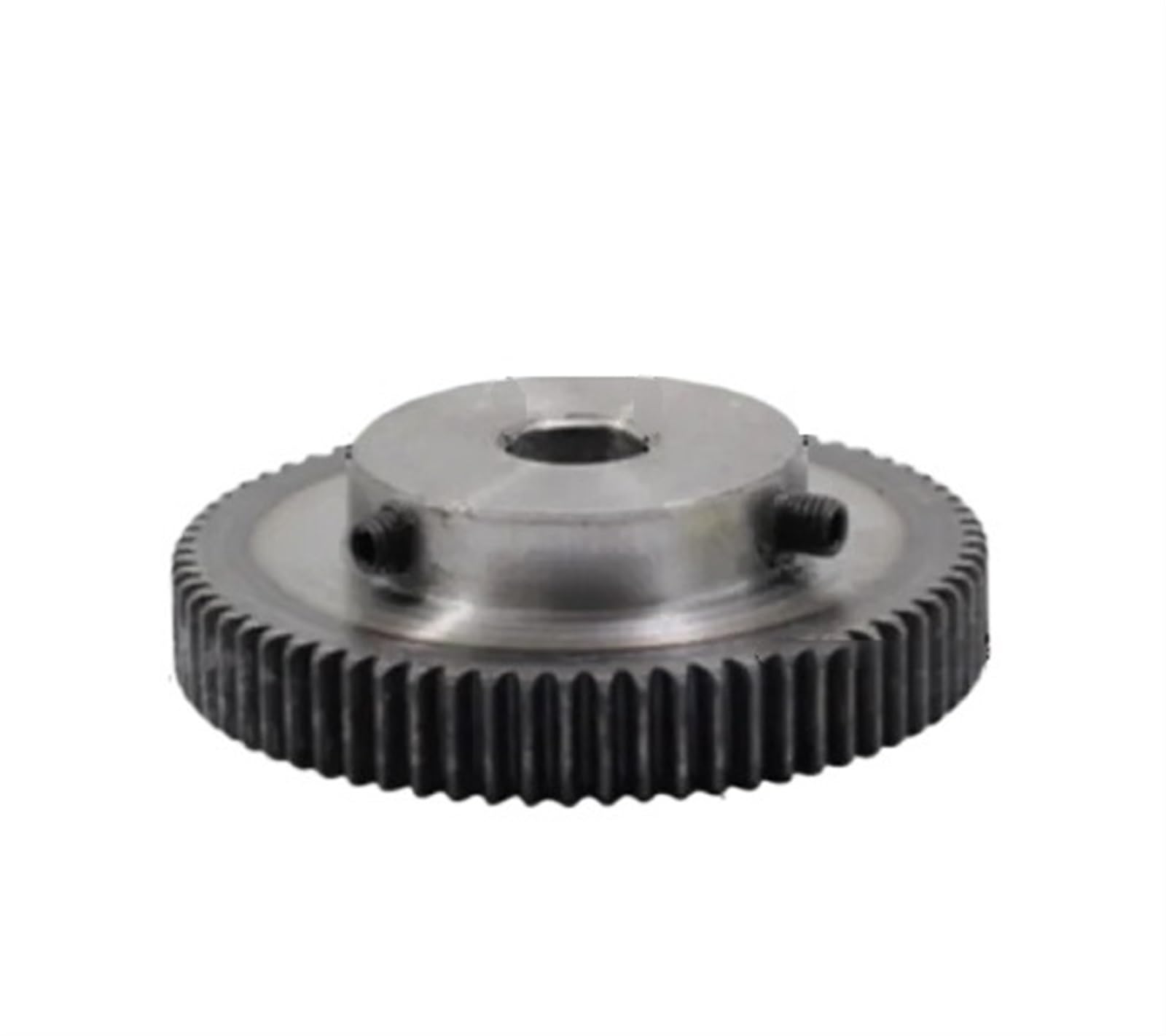 Bevel Gear Pinion Hardware Mechanical 1pcs 1M60T Spur Gear Bore 8/10/12/15mm 1 Mod 60 Teeth Motor Gear Low Steel Metal Gear for Motor(12mm)