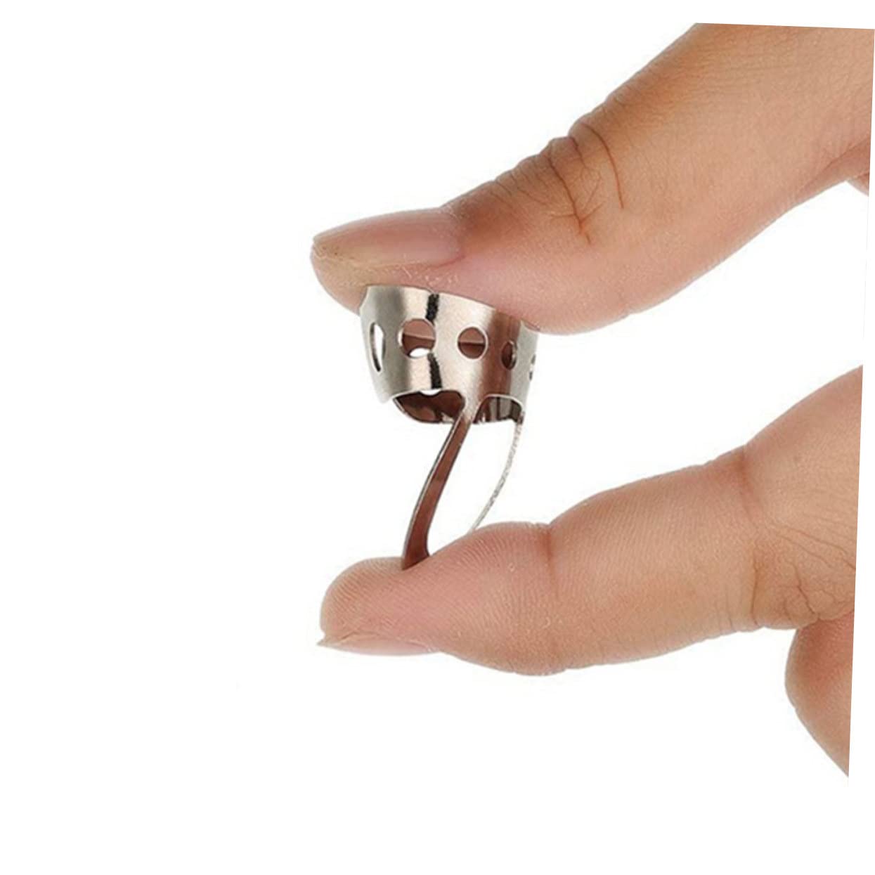 FAVOMOTO 3sets Stainless Steel Guitar Bar Guitar Picks Kit for Acoustic Electric Bass 5pcs*3