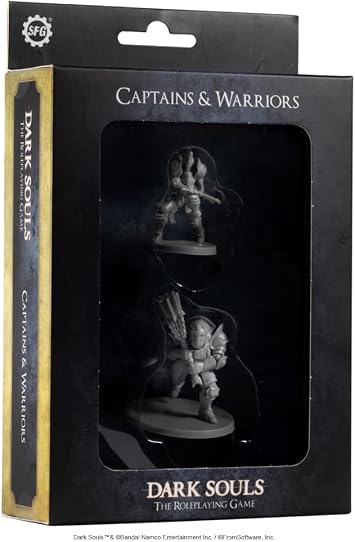 Steamforged Games Dark Souls The Role Playing Game Captains & Warriors Miniatures & Stat Cards
