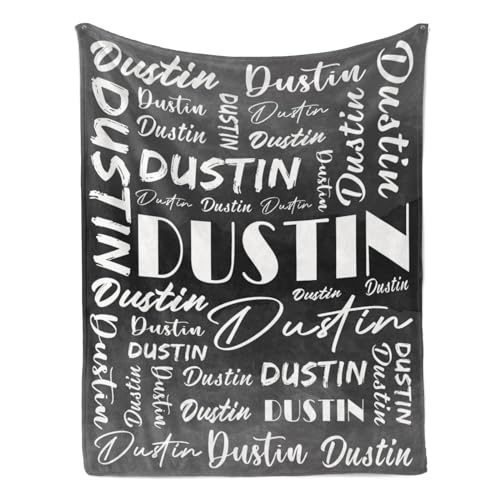 Name Blanket Personalized Name Blanket Customized Blanket with Name Text for Adult Kid Birthday Christmas Mothers Fathers Valentines Day Gift