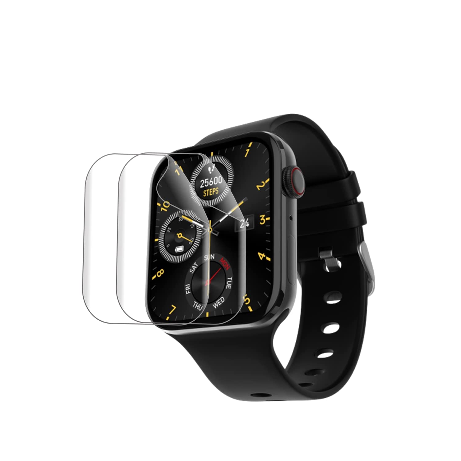 Wisely Fire Boltt Visionary Smart Watch Screen Guard Scratch Guard Full Screen Protector Compatible For Fire Boltt Visionary/Visionary Ultra 1.78" Smartwatch-Flexible Tpu-Hd Clear (Pack Of 3) (B0BFNJ1JZS) Amazon Price History, Amazon Price Tracker