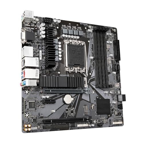 GIGABYTE Q670M D3H Scheda madre - Supporta processori Intel Core 14th CPUs, 6+1+1 Phases Hybrid Digital VRM, up to 5600MHz DDR5 (OC), 2xPCIe 4.0 M.2, 2.5GbE LAN, USB 3.2 Gen 2 - Scheda madre - Immagine 2