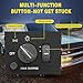 Nilight Headlight Dimmer Switch Compatible with 1995 1996 1997 1998 1999 Chevy Silverado 1500 Tahoe Astro GMC Yukon 2000 Cadillac Escalade Yellowish LED Light