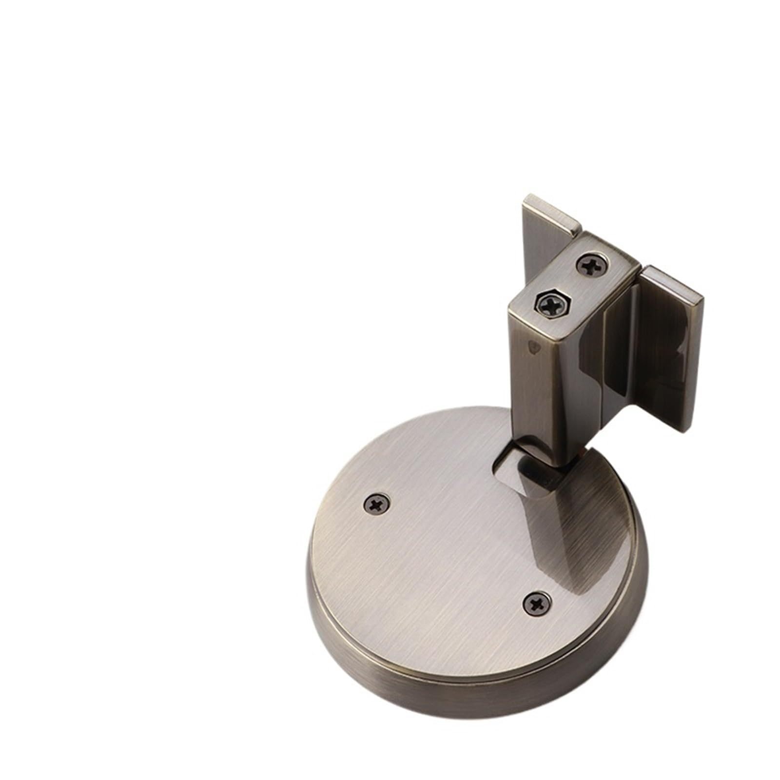 Door Stopper Punch Free Mechanical Windproof Suction Door Stop for Invisible Bedroom and Bathroom Setup(Bronze)