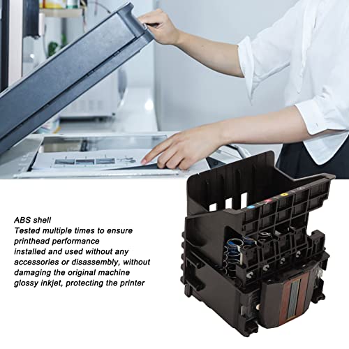 Cabezal de Impresora de Repuesto para Impresora HP Office Jet 8700 8710 8715 8720 8725 8730 8740 8200 8218 8216 8200 8745 8728 8718 8716 7740, Cabezal de Impresión Duradero ABS, Fácil de Instalar