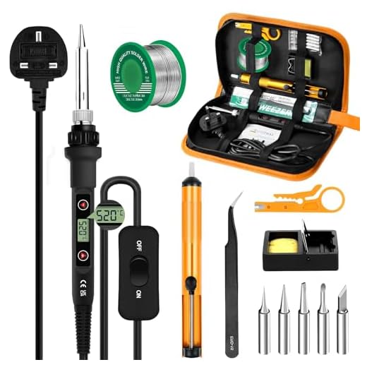 80W LCD Soldering Iron Kit
