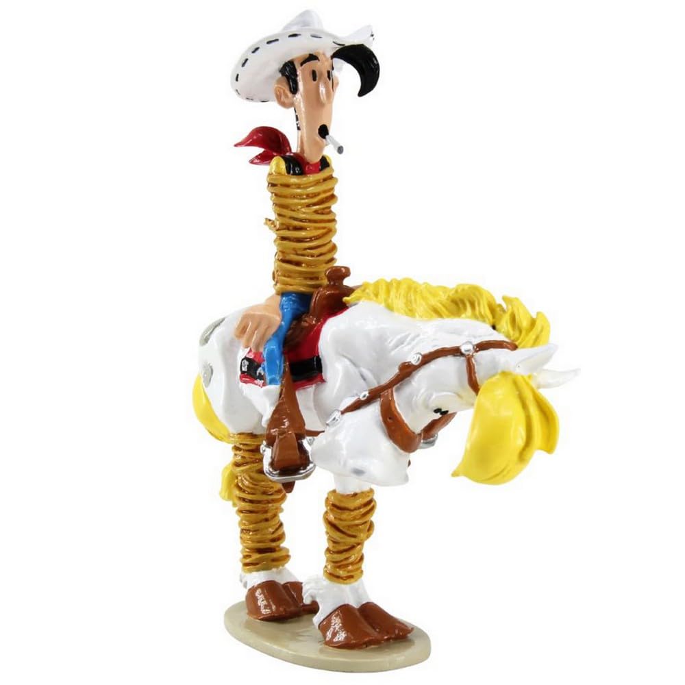 Cadeau collectionneur Pixi Lucky Luke Plastoy 4125, figurine de collection Jolly Jumper ligotés 2026