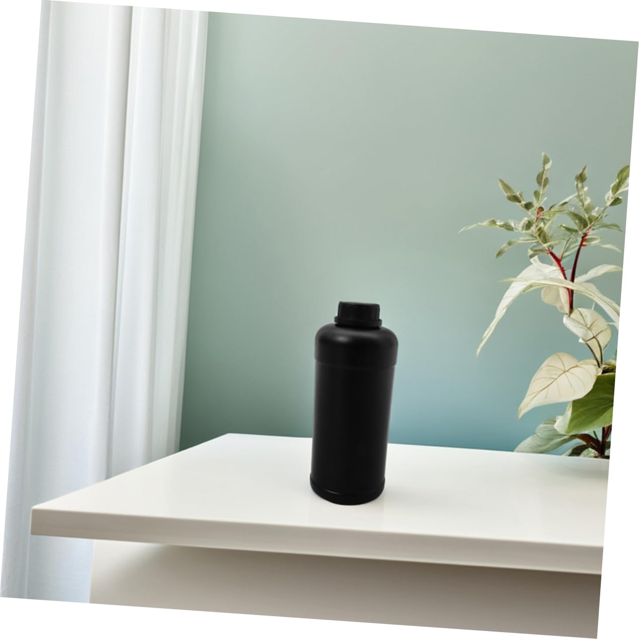 Abaodam 6 Stück Plastikflasche nachfüllbare Flaschen Reisebehälter für flüssige Medikamente kleine Flüssigkeitsbehälter Flaschen für chemische Reagenzien chemische Schwarz