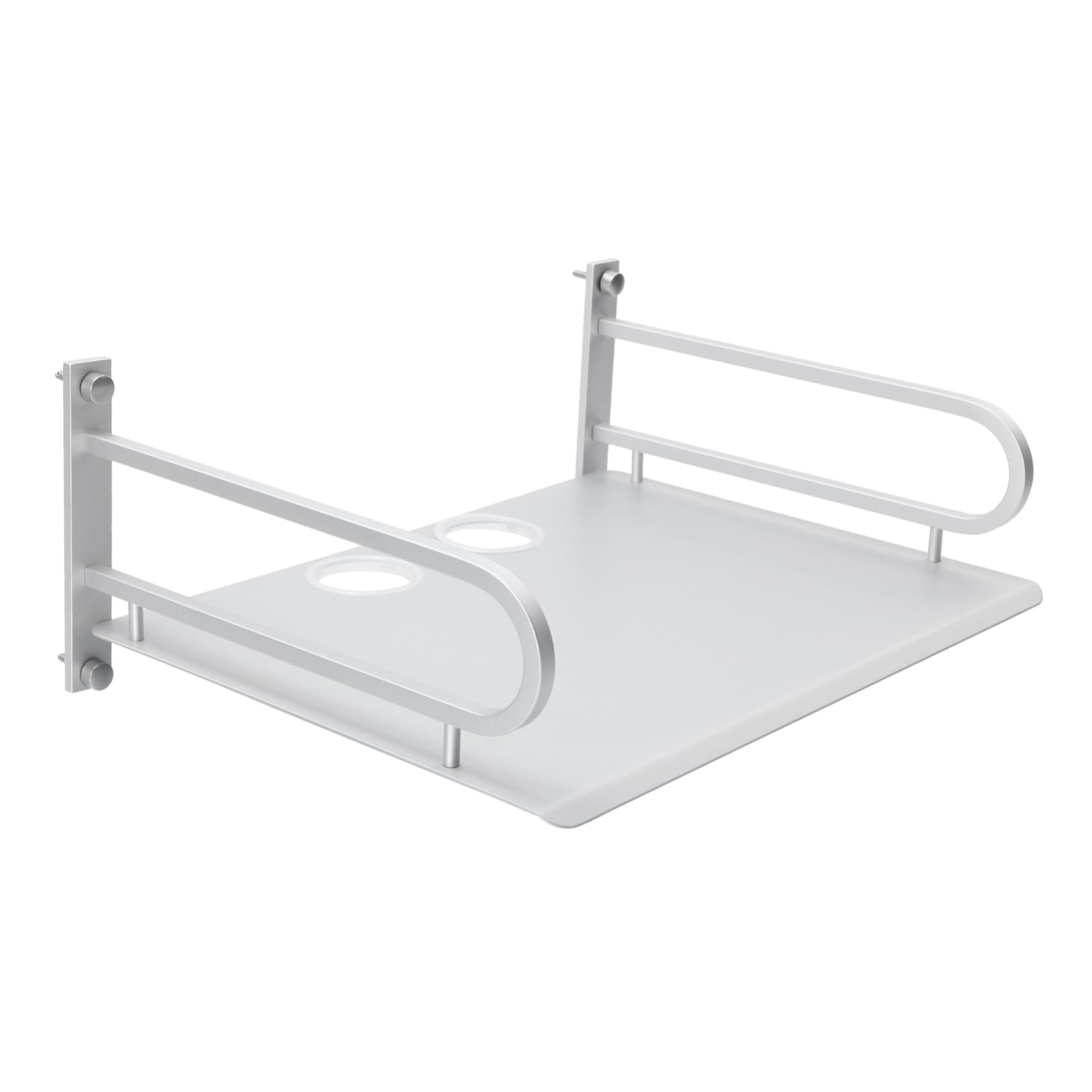 MAGICLULU 1pièce Étagère Murale Aluminium Support De Rangement pour Routeur Et Accessoires Pratique Et Élégant pour Cuisine Salle De Bain Et Bureau Installation Facile Et