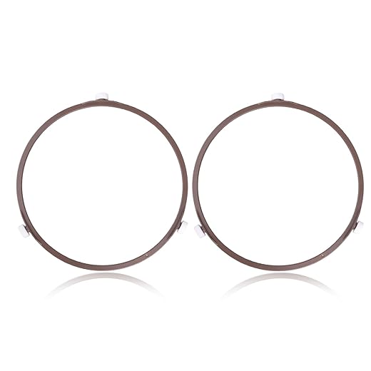 1pcs Microwave Turntable Ring, 7in Microwave Oven Tray Roller Spinner Replacement Parts Glass Plate Tray Support Holder Rotating Ring for 9.65-10.63in Glass Plates