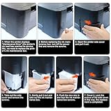 Tinoaly 4pcs Waste Ink Tank Sponge Pads, Practical Replacement Parts Compatible with EPSON Ecotank ET-2800 ET-2803 ET-4700 ET-4800 ET-2400 ET-2711 ET-2720 L3110 L3150 L3210 L3250 Printers - Image 5