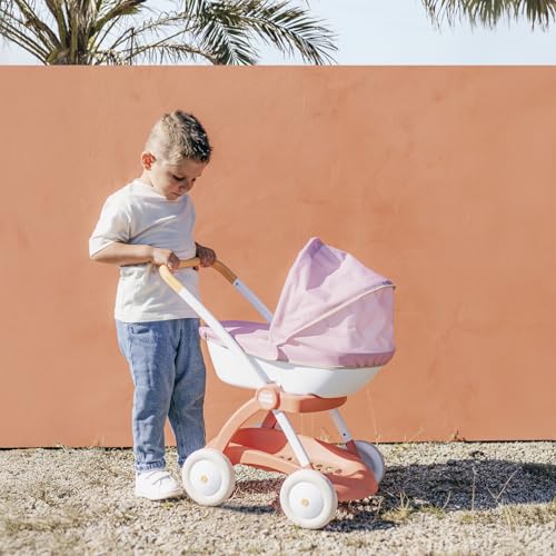 Cochecito de juguete SMOBY Pop Pram estable para aprender a pasear muñecos desde 18 meses 5