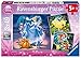 Ravensburger Puzzle, Le Principesse Disney, Puzzle 3 x 49 Pezzi, Puzzle Principesse Disney, Età Consigliata 5+ Anni