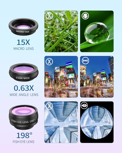 Apexel T18XBZJ5-H 4 In 1 Phone Photography Kit, Lens Set With Flexible Phone Tripod, 18X Telephoto Lens thumb #2