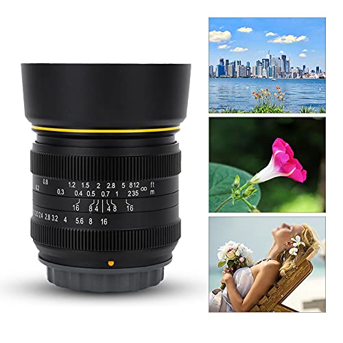 Changor Kameraobjektiv, manuelle Fixierung, spiegellos, 21 mm F1,8, Kamera-Objektiv mit manuellem Fokus, tragbares… – Bild 3