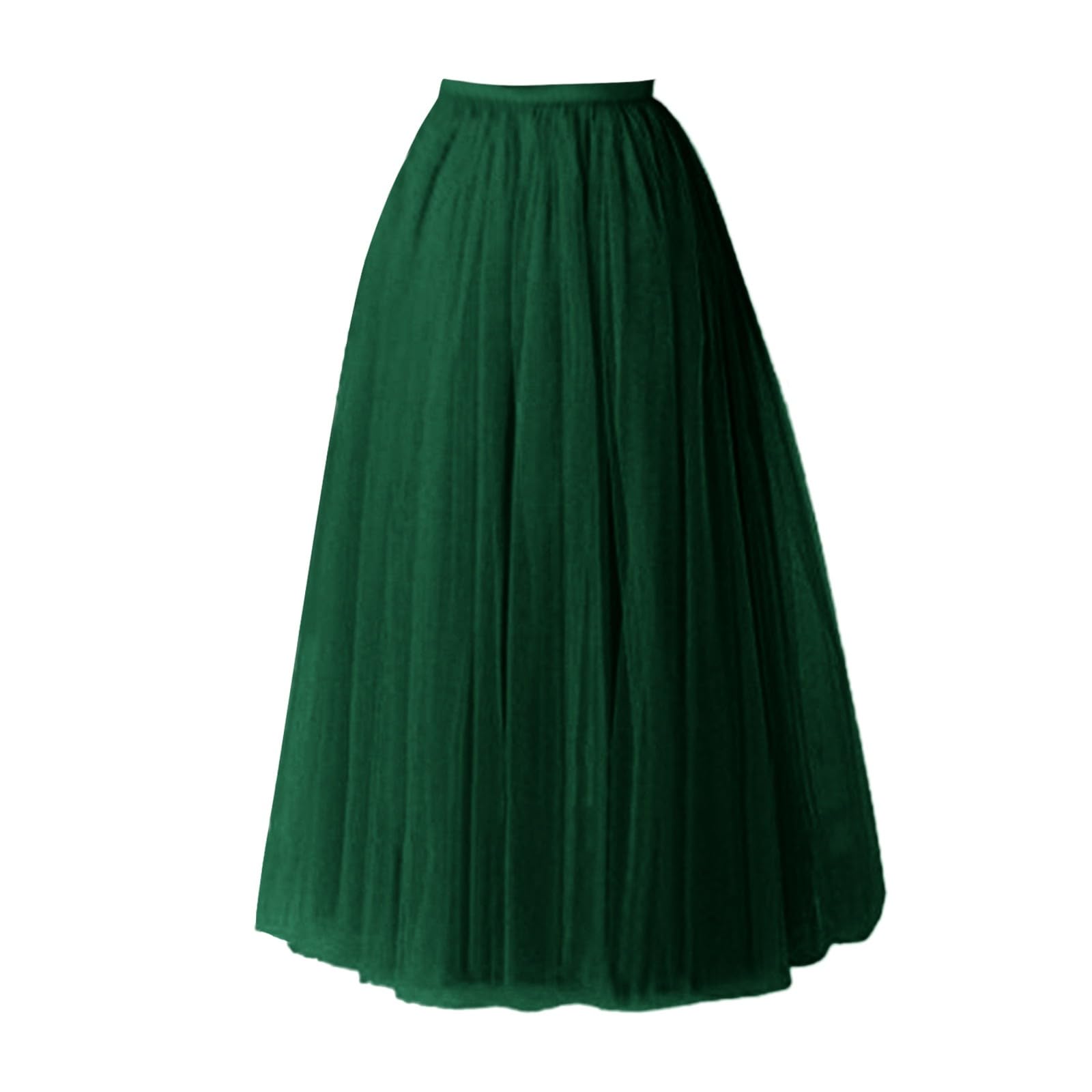 Damen Ballett Tütü, Ballettrock Knielang Tüll Rock Elastische Taille, Tüll Petticoat, Kurz Tütü Mädchen für Party Dance Dress Up Zubehör Cosplay