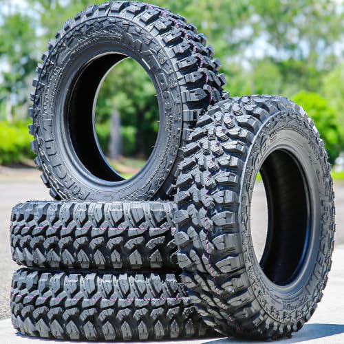 Set of 4 (FOUR) Forceum M/T 08 Plus Mud Off-Road Light Truck Radial Tires-165/80R13 165/80/13...
