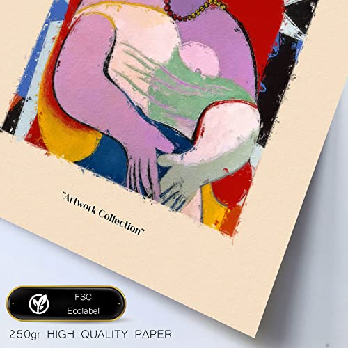 Nacnic Set Of 6 Pablo Picasso Posters. Women. Cubism And Surrealism Art Gallery Aesthetic Prints For Interior Design And Decoration. 8 X 11 In, 11 X 17 In. Unframed. #TOP2